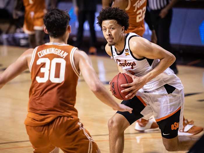 Oklahoma State guard Cade Cunningham